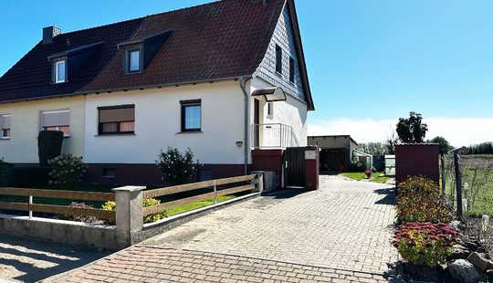 Bild von Einfamilienhaus als Doppelhaushälfte in Berge bei Gardelegen