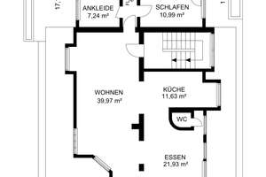 Penthouse in Toplage von Solln - mit außergewöhnlicher Dachterrasse - Renovierungsbedarf – 81479 Solln, München – Vorschaubild 14