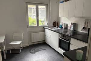 WG, möbliertes 23m²-Zimmer  (als 2er-WG geführt + Wohnzimmer), 10 Minuten zum KIT – Die vollständige Adresse der Immobilie erhältst du vom Anbieter., 76135 Weststadt, Karlsruhe – Vorschaubild 6