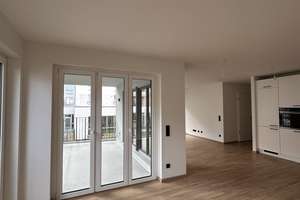 Moderne Dreizimmerwohnung mit großzügiger Loggia und Einbauküche/ Freiham – Ute-Strittmatter-Str. 25, 81248 Freiham, München – Vorschaubild 2