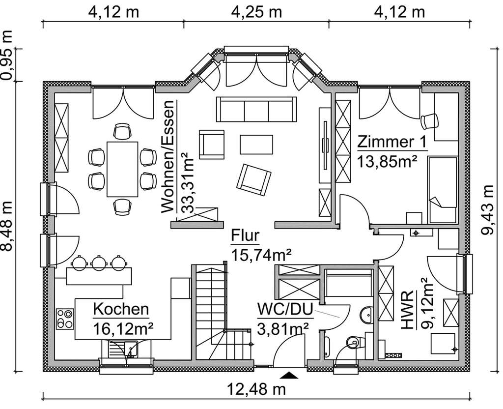 Immobilie in Berlingen - Ansprechendes großes Einfamilienhaus in familiengerechter Lage!! - Bild 1