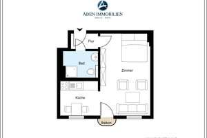 Im Samariterviertel! 1-Zi. Altbauwohnung, Balkon + EBK! – Pettenkoferstr. 32, 10247 Friedrichshain, Berlin – Vorschaubild 4