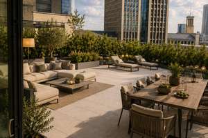 GRAND TOWER UNIKAT | Die einzige Wohnung mit ca. 121 m² großer Privatterrasse – 60327 Gallus, Frankfurt am Main – Vorschaubild 3