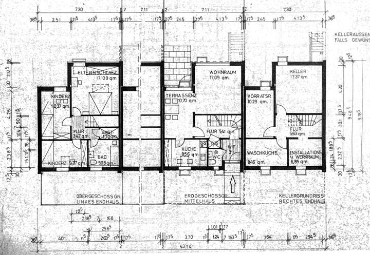 Grundrisse EG, OG, KG