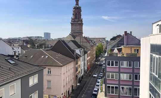 2 Zimmer mitten in Mannheim über 2 Etagen