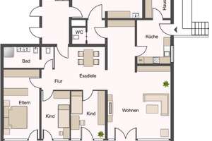 Traumhafte Terrassenwohnung in 1A-Lage am Fuße des Erlanger Burgbergs – Die vollständige Adresse der Immobilie erhältst du vom Anbieter., 91054 Burgberg, Erlangen – Vorschaubild 23