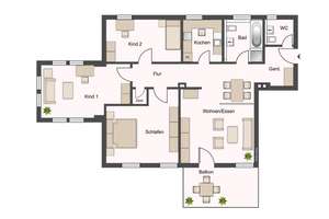 Exklusive 4-Zimmer-Wohnung in traumhafter Lage von Loschwitz! – Die vollständige Adresse der Immobilie erhältst du vom Anbieter., 1326 Loschwitz/Wachwitz, Dresden – Vorschaubild 9