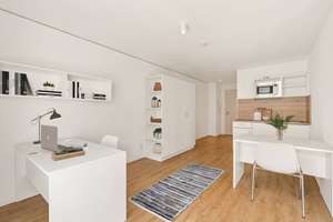 Focus Homes: Möbliertes 1-Zimmer-Apartment über den Dächern Kölns