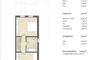 Modernes Haus mit 106 m² Wohnfläche in Mainz – Hechtsheimer Straße 39h, 55131 Oberstadt, Mainz – Vorschaubild 2