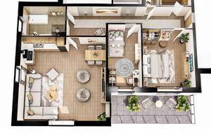 Exklusive Neubau-Eigentumswohnungen in Hagen | Fernblick | Effizienzhaus 40| KfW-Förderung | Aufzug – Waldstraße 74, 58135 Haspe-Ost, Hagen – Vorschaubild 4