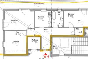 WG willkommen*lichtdurchflutete 3-ZimmerWohnung*grosser Balkon*inkl. EBK*Toplage – 60487 Bockenheim, Frankfurt am Main – Vorschaubild 11