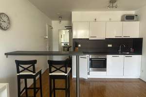 Voll möbliert, 2-Zimmer-Appartment, Balkon, TG-Stellplatz, Frankfurt Europaviertel – 60326 Gallus, Frankfurt am Main – Vorschaubild 3