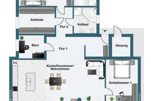 Frisch saniert: Besonderer Bungalow mit über 4 Meter hohen Decken. – Die vollständige Adresse der Immobilie erhältst du vom Anbieter., 24558 Henstedt-Ulzburg – Vorschaubild 25