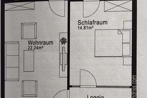 Nachmieter Gesucht: 2 Zimmer+EBK+Balkon  – Landsbergerstrasse 317, 80689 St. Ulrich, München – Vorschaubild 3