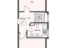 3-Zi.-Maisonettewohnung mit Terrasse in Waldtrudering auf 2 Ebenen – Die vollständige Adresse der Immobilie erhältst du vom Anbieter., 81827 Waldtrudering, München – Vorschaubild 25