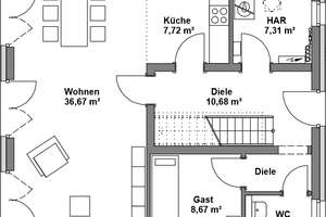Schlüsselfertiges Einfamilienhaus (Neubau) in familienfreundlicher Lage im Nord-Osten von Ingolstadt – Die vollständige Adresse der Immobilie erhältst du vom Anbieter., 85055 Nordost, Ingolstadt – Vorschaubild 8