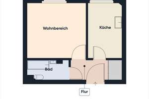 Aufgepasst! Traumhafte 1 Zimmer Wohnung in Nürnberg mit Bad neu, EBK ohne Ablöse uvm.! – Die vollständige Adresse der Immobilie erhältst du vom Anbieter., 90459 Galgenhof, Nürnberg – Vorschaubild 5