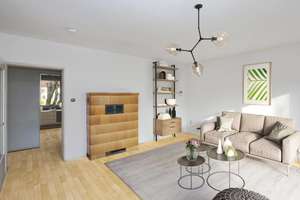 Vermietete Drei-Zimmer-Wohnung zur Kapitalanlage - Beispielmöblierung – Nd.-Ramstädter Straße 184, 64285 Darmstadt-Ost, Darmstadt – Vorschaubild 4