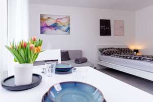 Möbliertes 1-Zimmer-Apartment mit Balkon & Aufzug – bezugsfertig in LU-Süd – 67061 Süd, Ludwigshafen am Rhein – Vorschaubild 12