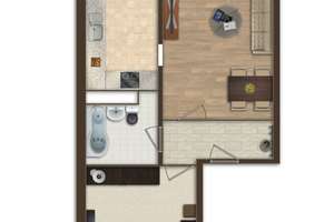 Wohnen mit Charakter: 2-Zimmer-Apartment in Berlin – Neubrandenburger Straße 82, 13059 Neu-Hohenschönhausen, Berlin – Vorschaubild 3