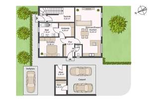 NEUBAU! Hochwertige Doppelhaushälfte zum Mehrgenerationenwohnen! – Die vollständige Adresse der Immobilie erhältst du vom Anbieter., 83527 Haag in Oberbayern – Vorschaubild 10