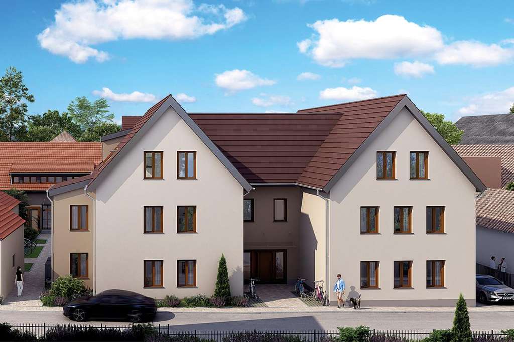 Helle Single-Wohnung mit Terrasse (ETW 3 - 01.0.3)