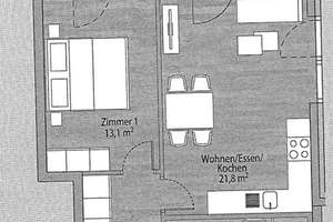 2 Zimmer Wohnung mit großem Balkon, EBK in Mitte – Stallschreiberstr. 20, 10179 Mitte (Ortsteil), Berlin – Vorschaubild 9