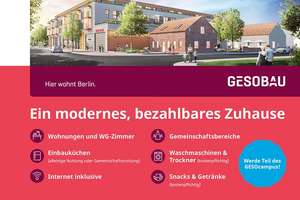 Exklusiv für Studis/Azubis - gemütliches Zimmer in 4er-WG zu vermieten – Roedernallee 118F, 13437 Wittenau, Berlin – Vorschaubild 10