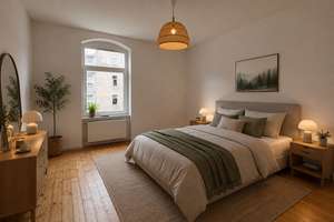 Neu sanierte EG 4-Zimmer-Wohnung in zentraler Lage südlicher Vorstadt zu vermieten