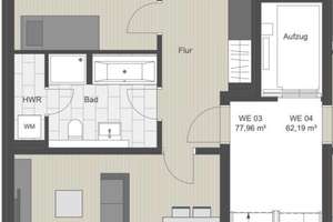 Erstbezug: Moderne möblierte 3-Zimmer-Wohnung mit Balkon  – Erich-Köhn-Straße 54, 4177 Altlindenau, Leipzig – Vorschaubild 1