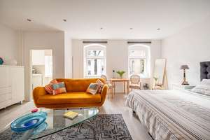 ⭐️ Im Herzen des Akazienkiez – luxuriös möbliertes & saniertes Altbau-Studio in begehrter Kiezlage – Die vollständige Adresse der Immobilie erhältst du vom Anbieter., 10781 Schöneberg, Berlin – Vorschaubild 2