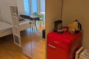Zwischenmiete ab April bis Ende Juli:Geschmackvolle 1-Zimmer-Wohnung mit Balkon in München Schwabing – 80804 München – Vorschaubild 2