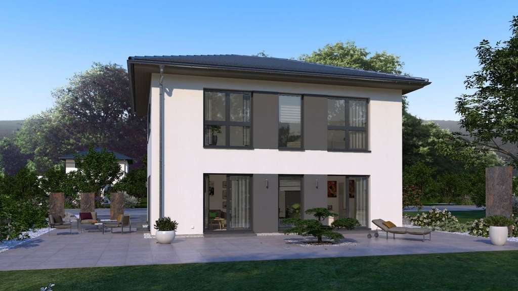 Immobilie in Mintraching - MODERNES WOHNHAUS MIT ELEGANTEM WALMDACH - Bild 0