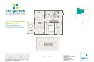antaris Immobilien GmbH **Besonderes Wohnen – 3-Raum-Wohnung mit Terrasse und Balkon** – Die vollständige Adresse der Immobilie erhältst du vom Anbieter., 99096 Löbervorstadt, Erfurt – Vorschaubild 11