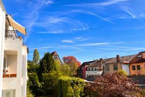 WOHNEN AM RHEIN- 120 m² mit Blick ins Grüne – 4 Zimmer, Balkon, TG & Aufzug in Rodenkirchen