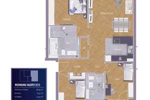 Moderne 4-Zimmer-Wohnung mit ca. 112 m² Wohlfühlfläche im exklusiven Neubauprojekt – Die vollständige Adresse der Immobilie erhältst du vom Anbieter., 40545 Stadtmitte, Düsseldorf – Vorschaubild 7