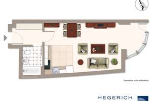 HEGERICH: Stilvolle 1-Zimmer-Erdgeschosswohnung in Altstadt-Lehel – Wohnen nahe der Isar! – Die vollständige Adresse der Immobilie erhältst du vom Anbieter., 80538 Lehel, München – Vorschaubild 14