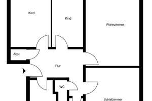 Direkte Nähe zum Alsterlauf: 3,5 Zimmer Wohnung in ruhiger Lage von Hamburg-Sasel – Die vollständige Adresse der Immobilie erhältst du vom Anbieter., 22395 Sasel, Hamburg – Vorschaubild 8