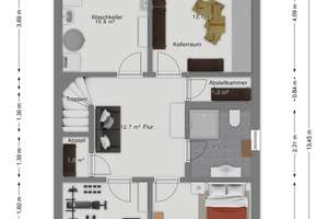 Repräsentatives Familiendomizil mit 7 Zi., EBK, 2 Bäder, Kamin, Garten und Terrasse – Die vollständige Adresse der Immobilie erhältst du vom Anbieter., 40489 Wittlaer, Düsseldorf – Vorschaubild 21