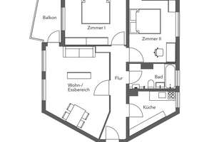 Ansprechende 3-Zi.-Wohnung mit Balkon im besonders begehrten Stadtteil Schwachhausen – Die vollständige Adresse der Immobilie erhältst du vom Anbieter., 28213 Riensberg, Bremen – Vorschaubild 8