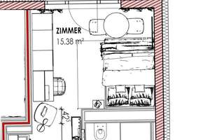 Nur für Studenten! Top Ausstattung in Top Lage – Hofgartenweg 14, 93051 Kumpfmühl-Ziegetsdorf-Neuprüll, Regensburg – Vorschaubild 8