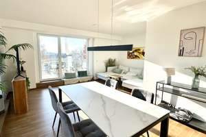 4 Zimmer, 2 Bäder, tolle Einbauküche – Penthouse mit großer Sonnenterrasse – Am Kesselhaus 18, 80999 Untermenzing, München – Vorschaubild 3