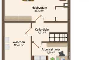 Gepflegtes Reihenendhaus mit Garage, Garten in Splitlevelbauweise - direkt in Neustadt  – Hannover (Kreis) – Vorschaubild 30