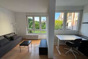 Helle, ruhige 1,5-Zimmer Wohnung m. Terrasse, Tiefgaragenstellplatz und Küche in Karlsruhe Weststadt – Die vollständige Adresse der Immobilie erhältst du vom Anbieter., 76135 Weststadt, Karlsruhe – Vorschaubild 1