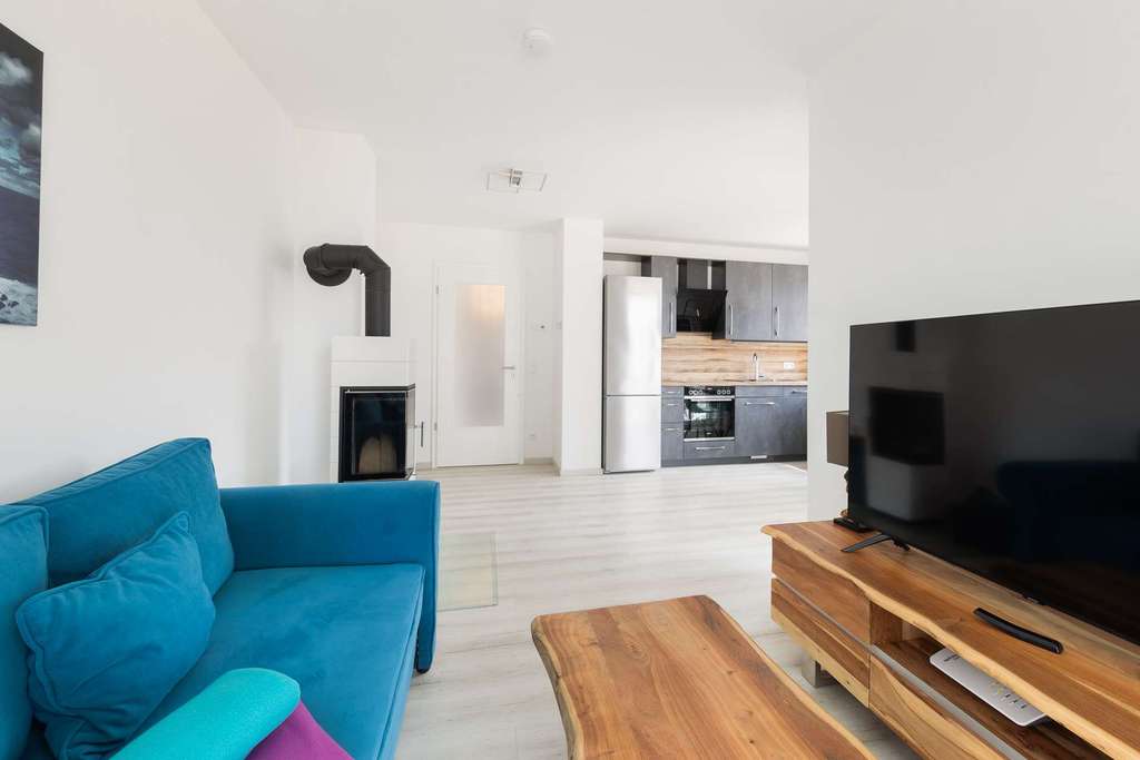 Immobilie in Zirchow - Moderne & barrierefreie Ferienwohnung auf Usedom - Mit Einbauküche, Kamin, Sauna, Rollläden usw. - Bild 4