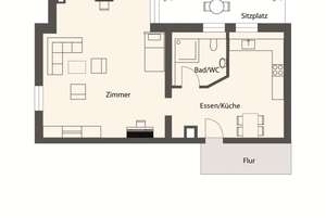 Modernes 1-Zimmer-Apartment in begehrter Lage am Killesberg – Die vollständige Adresse der Immobilie erhältst du vom Anbieter., 70192 Lenzhalde, Stuttgart – Vorschaubild 7