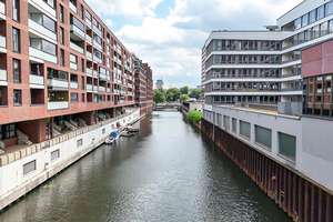 Exklusives Appartement mit zwei Balkonen am Sonninkanal - Hotelcharakter im Herzen Hamburgs – Die vollständige Adresse der Immobilie erhältst du vom Anbieter., 20097 Hammerbrook, Hamburg – Vorschaubild 3