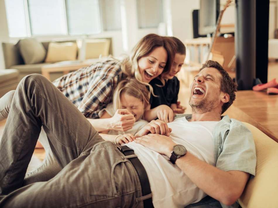 Familienglück zuhause