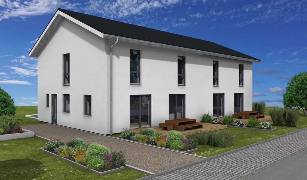 Immobilie in Aschheim - Aktion -25tsd EUR bis 31.03.26 REH in Aschheim-OT inkl. Keller - schlüsselfertig  - Bild 0