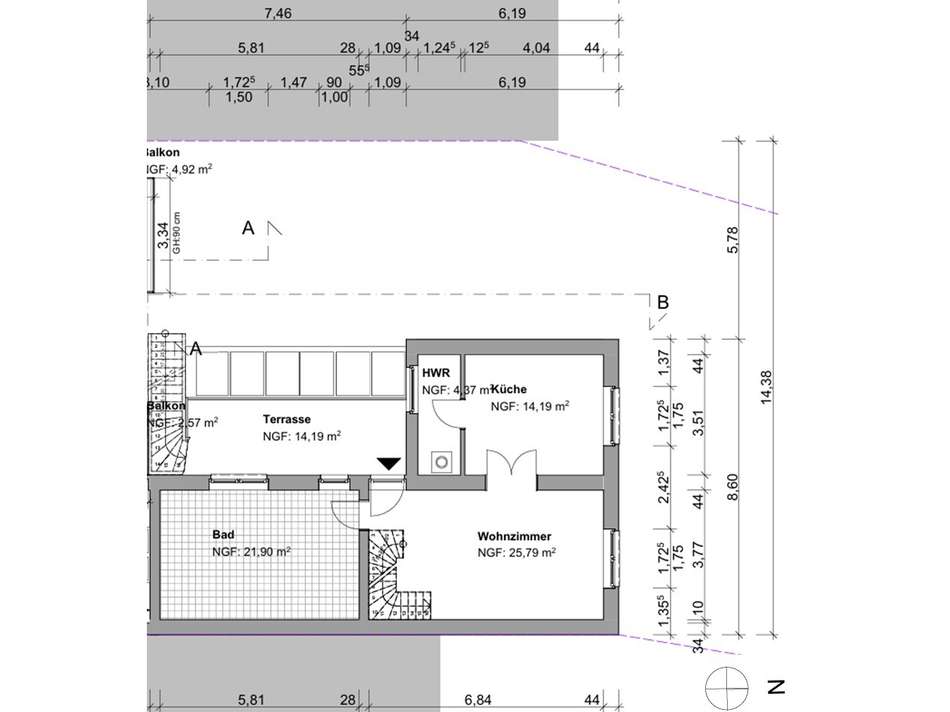 Grundrisse 1. OG